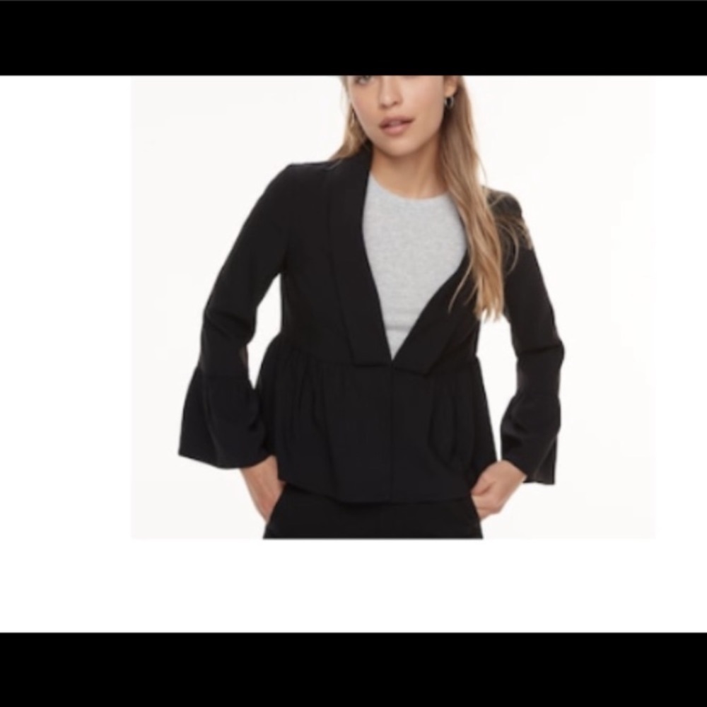 Women’s K/lab black peplum‎ blazer